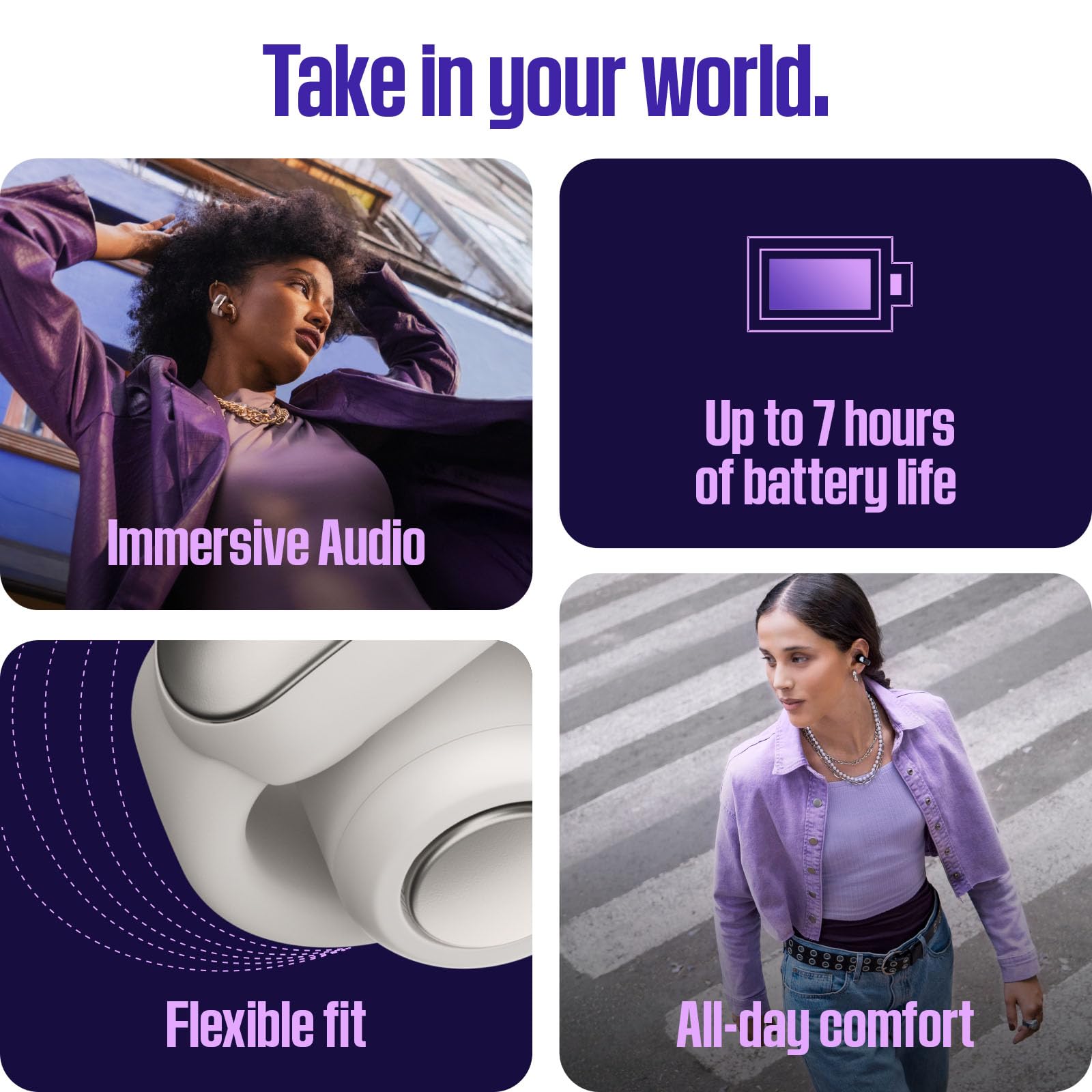Amazon.com: Bose Ultra Open Bluetooth Earbuds, True Wireless